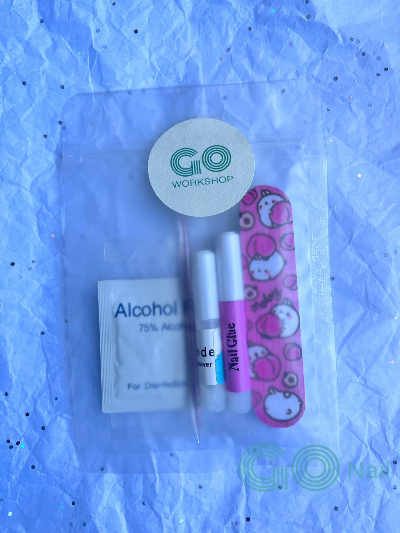 Christmas Santa press on nails